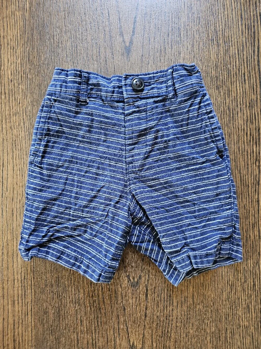 The Children's Place Striped Blue Shorts Size Boys 2T
